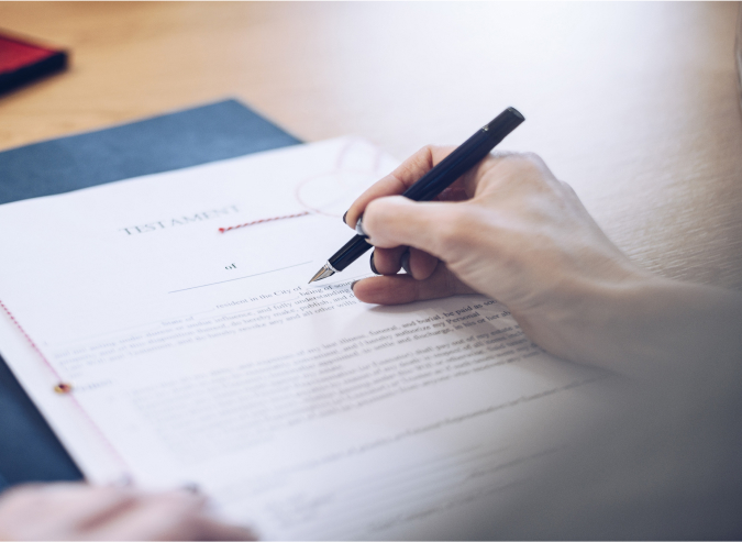 Start writing your will